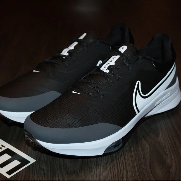 ❌S⭕️LD❌Nike Air Zoom Infinity React Black Grey White Mens Size 13 Golf Shoes - Picture 5 of 17